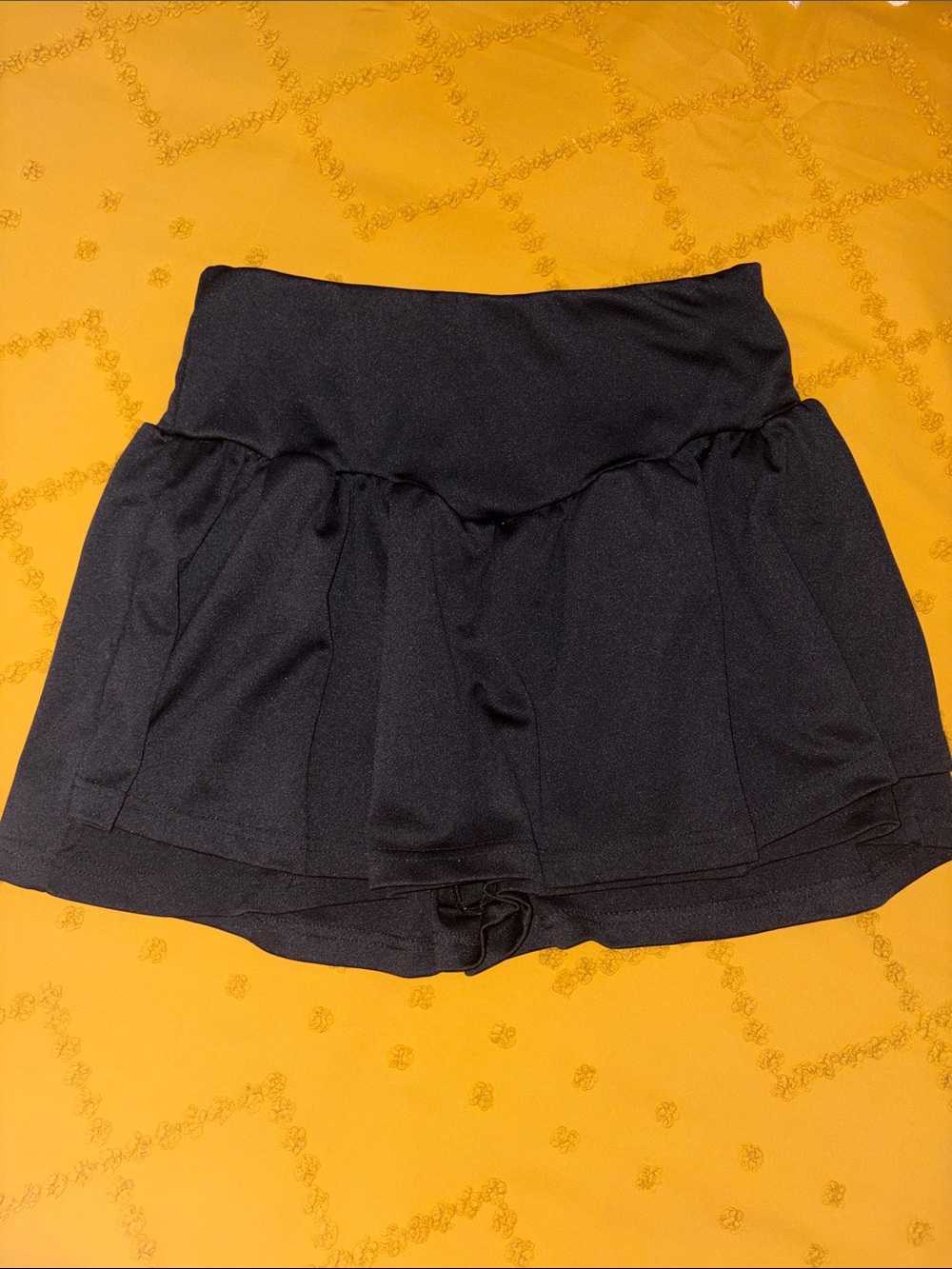 Black Women's Active Skort